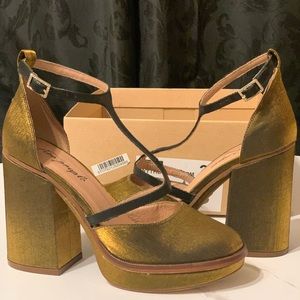 Free People Satin Wythe Platforms